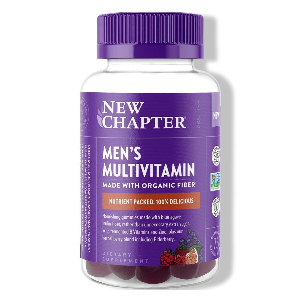  New Chapter Men's Multi Gummy 75 Count 