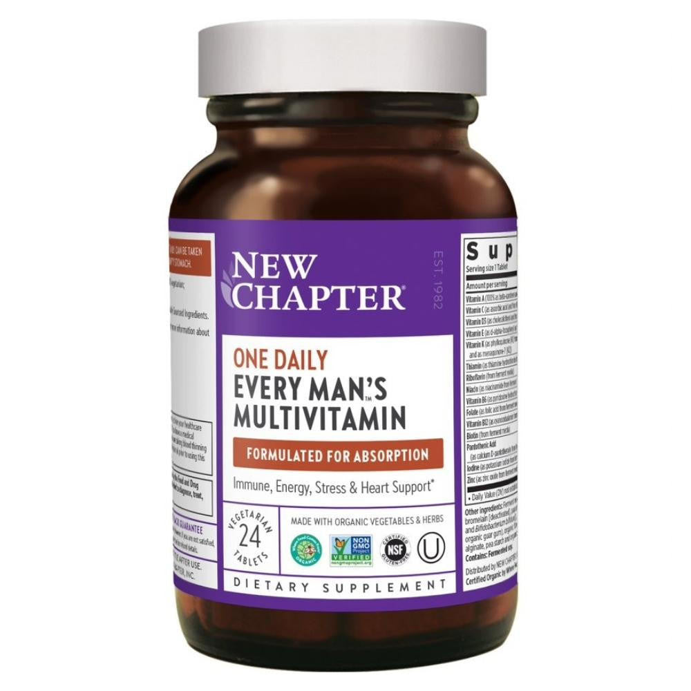  New Chapter Every Man's One Daily 24 Tablets 