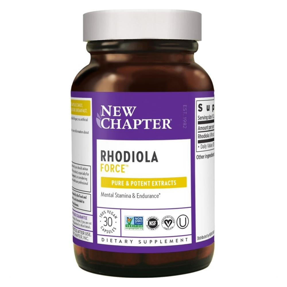  New Chapter Rhodiola Force 300 30 Vege Capsules 