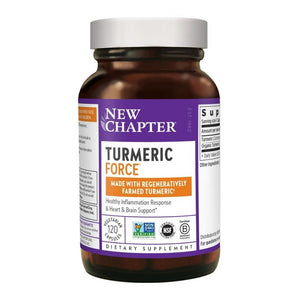  New Chapter Turmeric Force 120 Capsules 