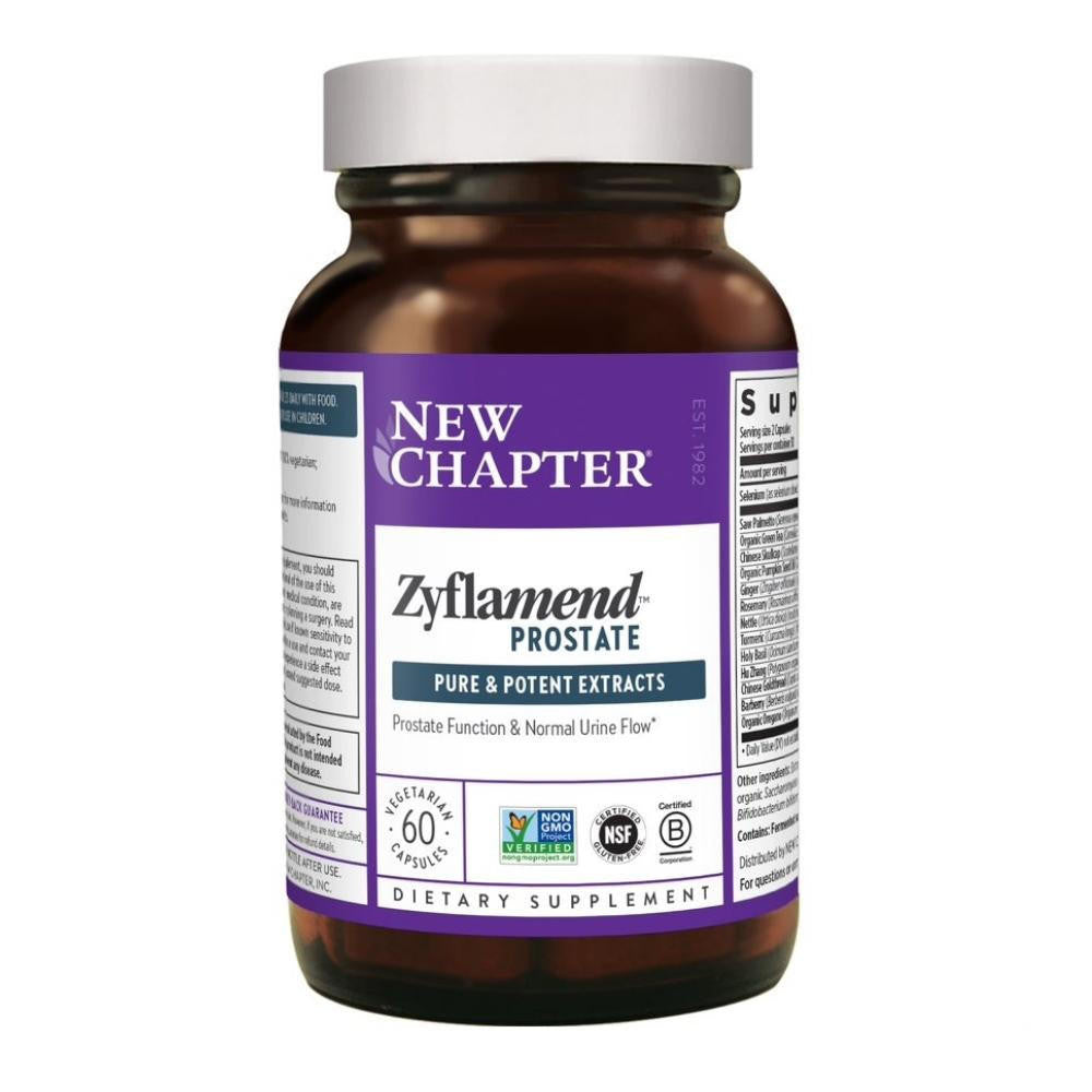  New Chapter Zyflamend Prostate 60 Vege Capsules 