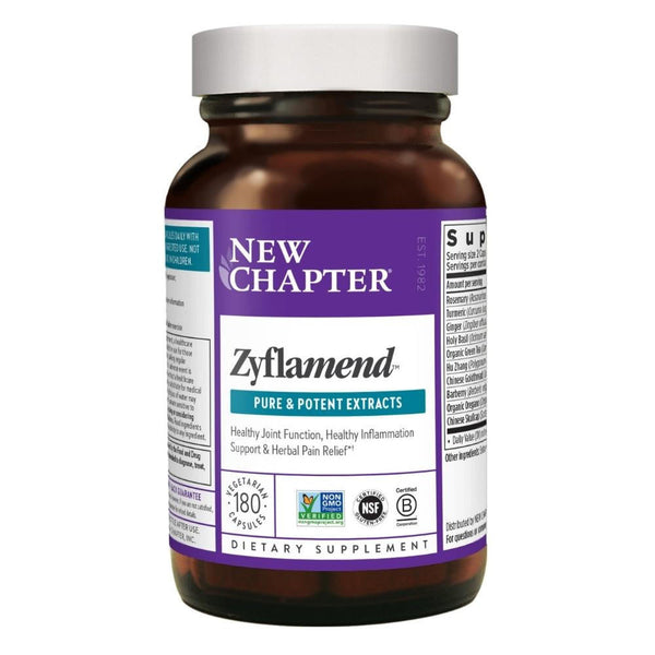  New Chapter Zyflamend Whole Body 180 Veggie Capsules 