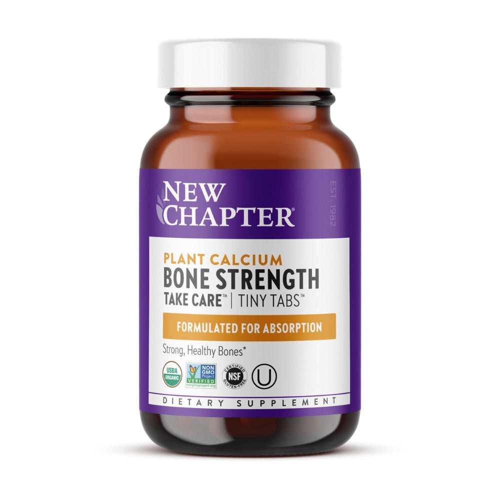  New Chapter Bone Strength Take Care Tiny Tabs 240 Tablets 