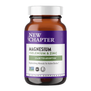  New Chapter Magnesium Selenium & Zinc 90 Tablets 