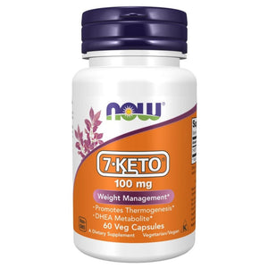  Now Foods 7-Keto 100mg 60 Vege Capsules 