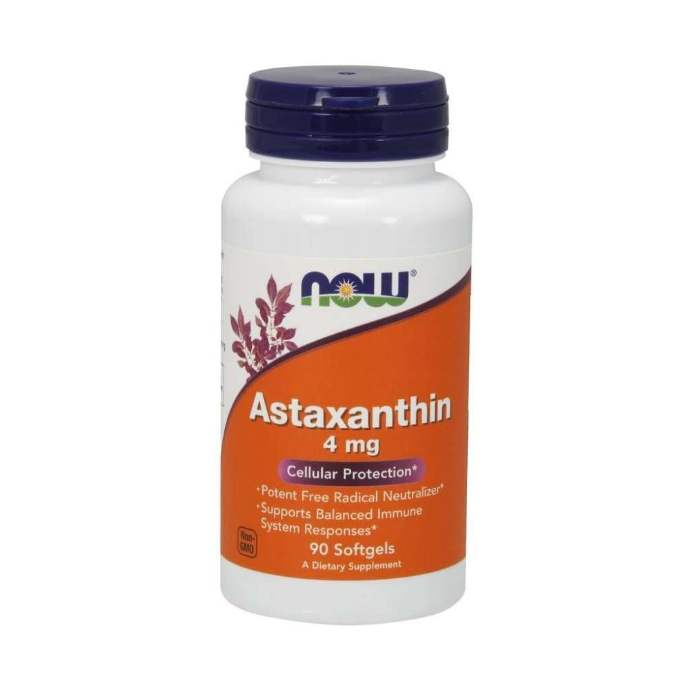  Now Foods Astaxanthin 4mg 90 Gels 