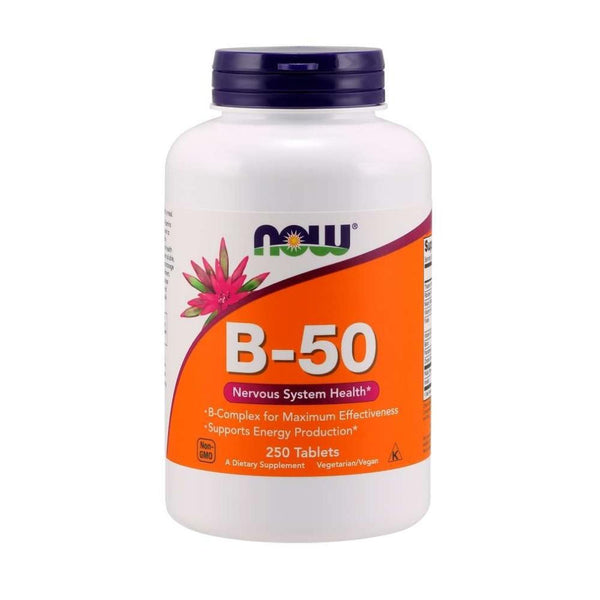  Now Foods B-50 Tablets 250 Tablets 