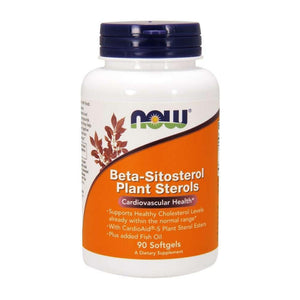  Now Foods Beta-Sitosterol Plant Sterols 90 Soft Gels 
