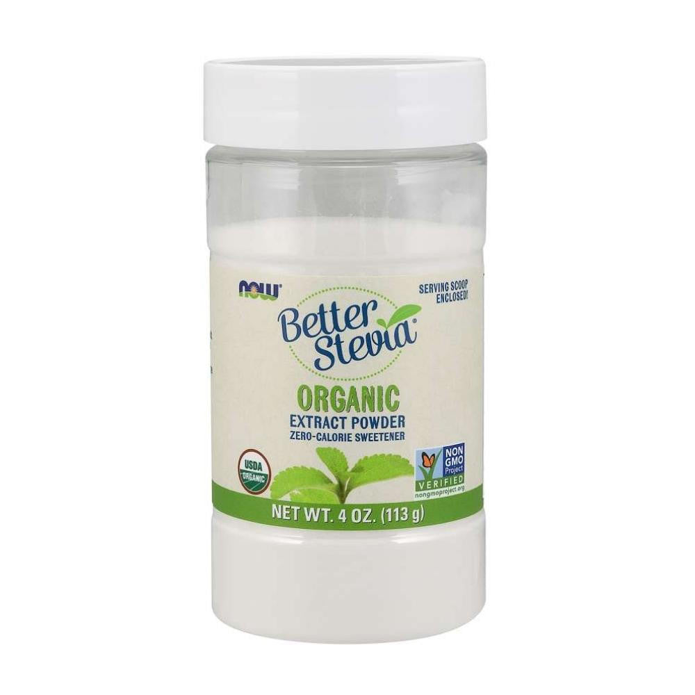  Now Foods Better Stevia Powder Organic 4 Oz 