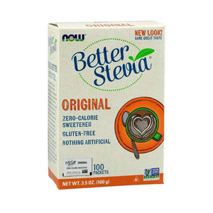  Now Foods Stevia Extract Packets 100/Box 