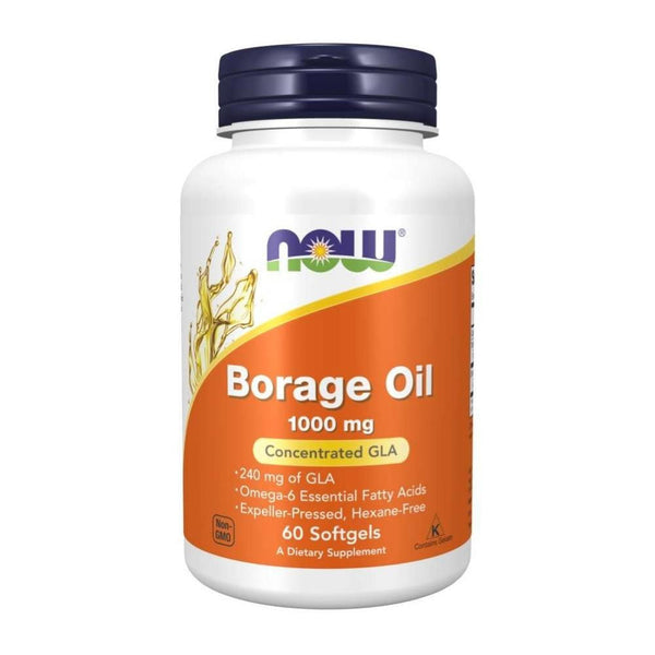  Now Foods Borage Oil 1000 Mg 60 Soft Gels 