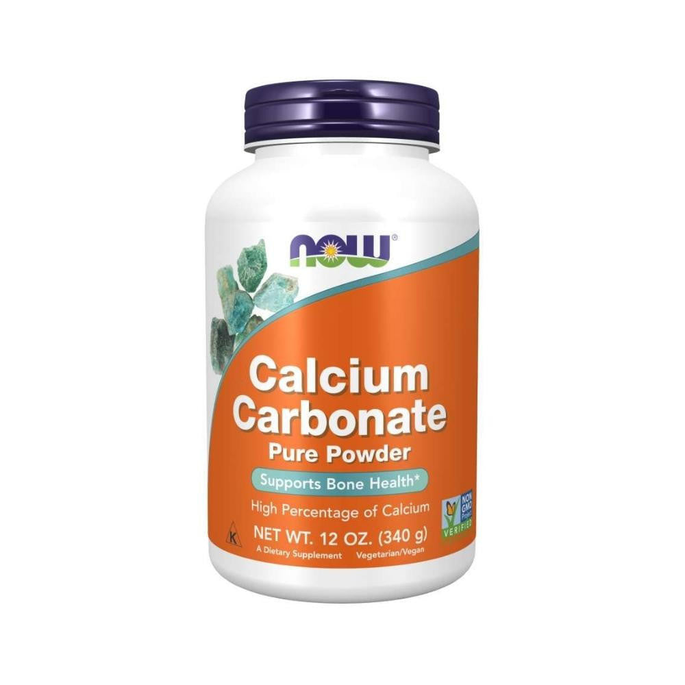  Now Foods Calcium Carbonate Powder 12 Oz 