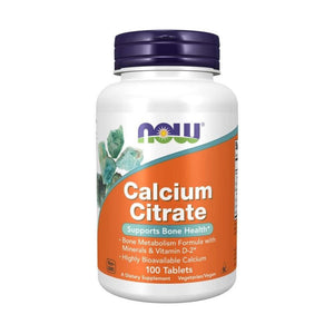 Now Foods Calcium Citrate 100 Tablets 