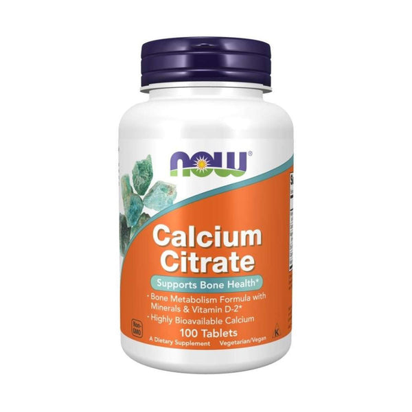  Now Foods Calcium Citrate 100 Tablets 