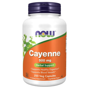  Now Foods Cayenne 500mg 250 Capsules 