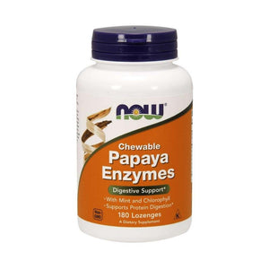  Now Foods Papaya Enzyme Chewable 180 Lozenges 