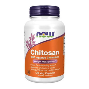  Now Foods Chitosan 500mg 120 Capsules 