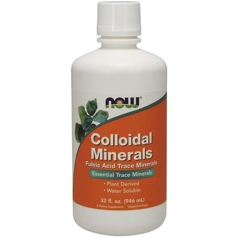 Now Foods COLLOIDAL MINERALS RAS 32oz 