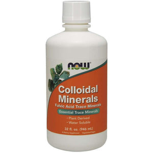  Now Foods COLLOIDAL MINERALS RAS 32oz 