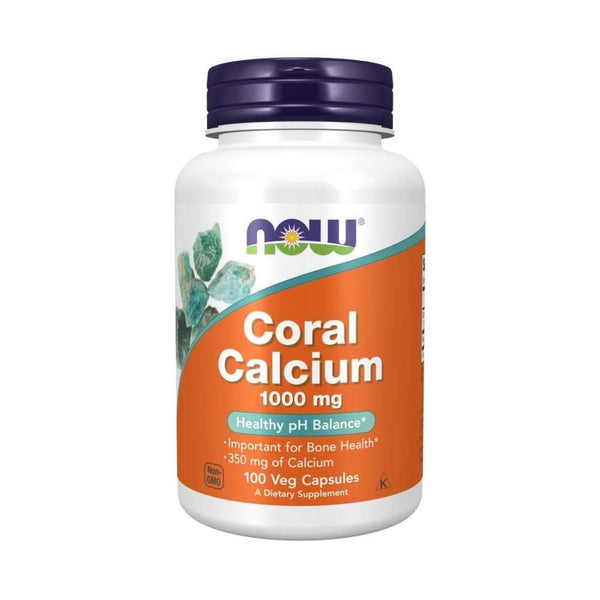  Now Foods Coral Calcium 1000 Mg 100 Vegetable Capsules 