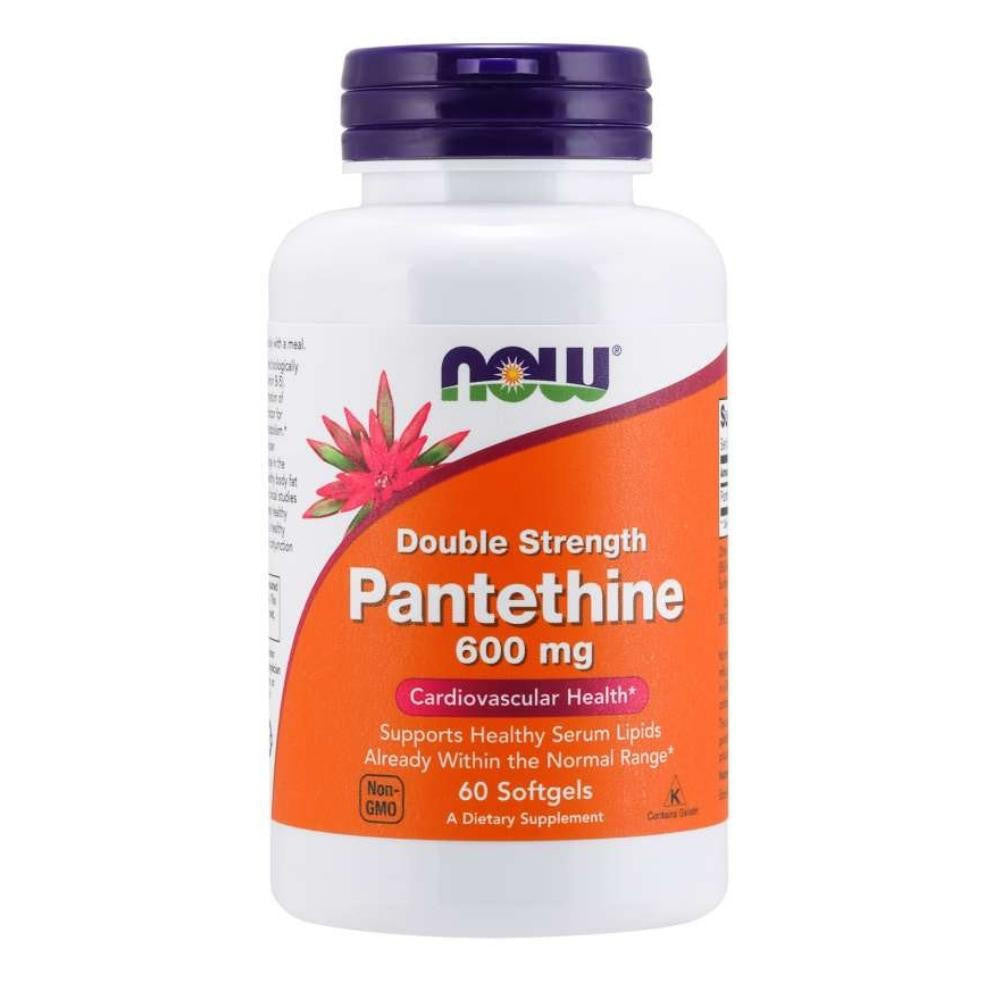  Now Foods PANTETHINE 600mg 60 Soft Gels 