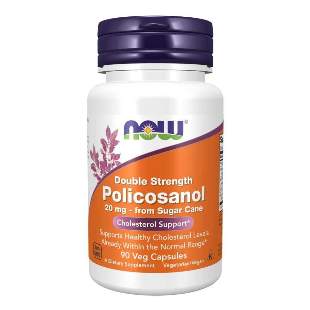  Now Foods Policosanol 20mg 90 Vege Capsules 