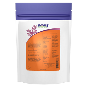 A stand-up resealable pouch of NOW Double '00' Gelatin Caps on a plain white background. The package has a dark blue top, a large orang back label.