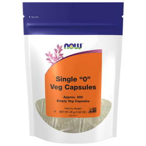 Now Foods Empty Vegetable Capsules '0' Empty 300 Capsules