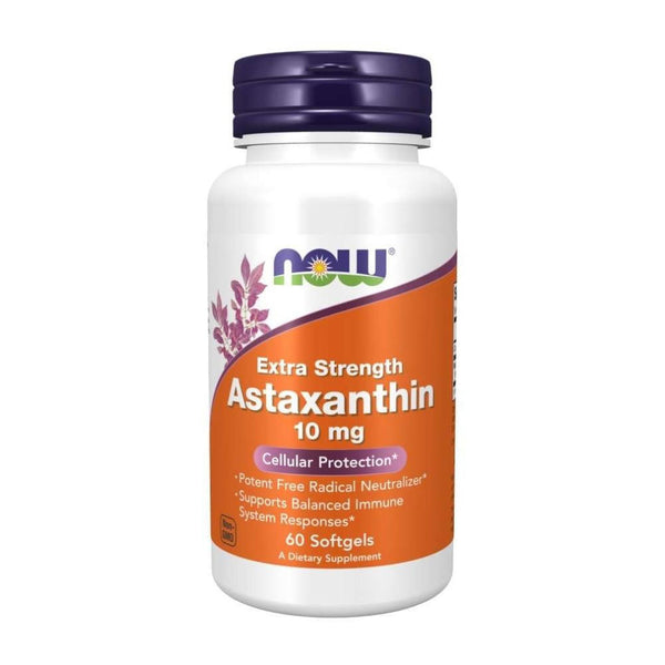  Now Foods Astaxanthin 10mg 60 Gels 