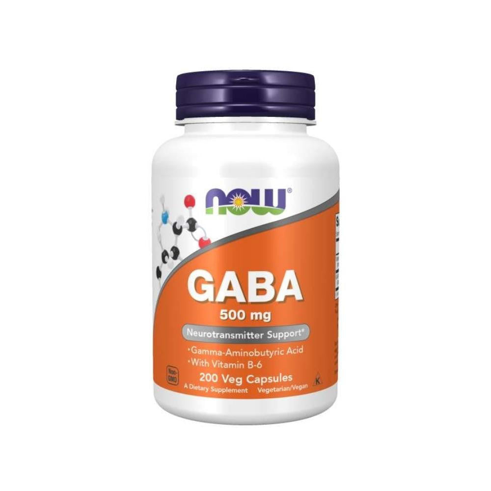  Now Foods Gaba 500 Mg 200 Capsules 