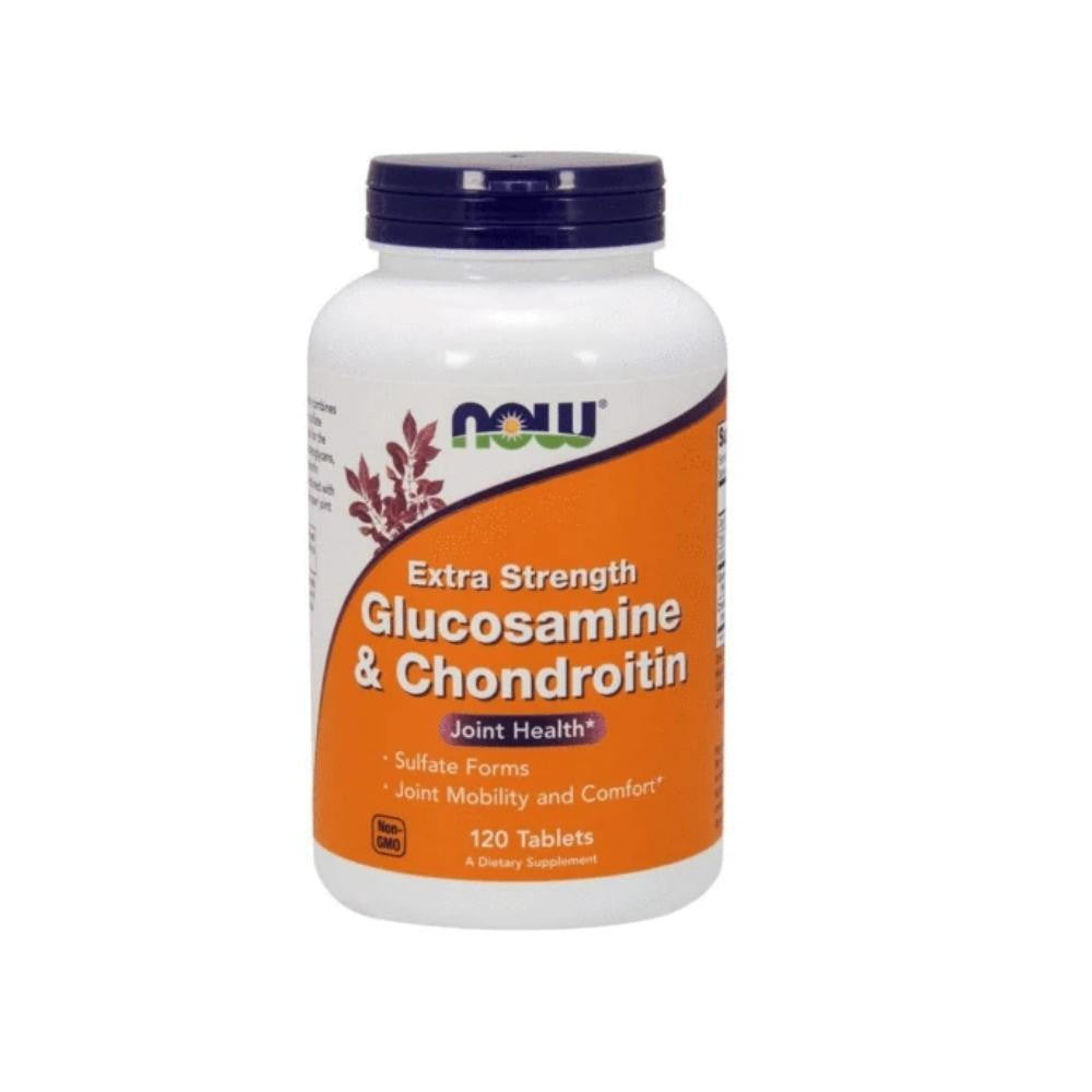  Now Foods Glucosamine & Chondroitin 2X 750/600 Mg 120 Tablets 