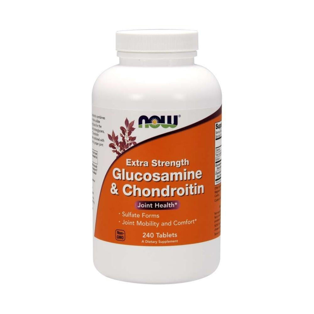  Now Foods Glucosamine & Chondroitin Extra Strength 240 Tablets 