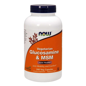  Now Foods Glucosamine & MSM 240 Vegetable Capsules 