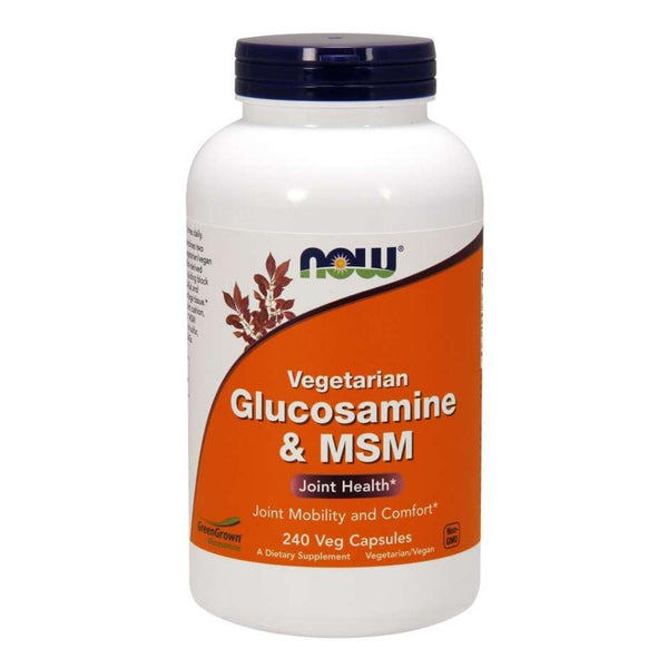  Now Foods Glucosamine & MSM 240 Vegetable Capsules 