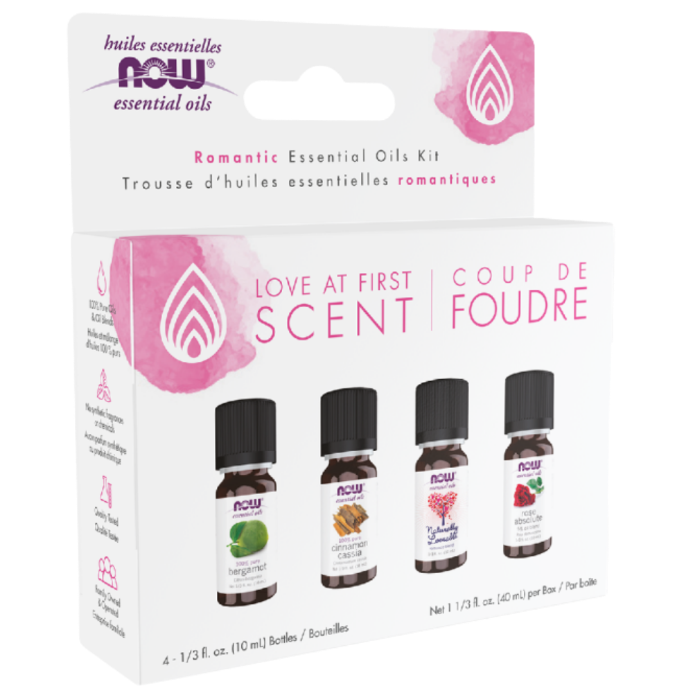 Now Foods Love At First Scent- Romantic Essential Oils Kit