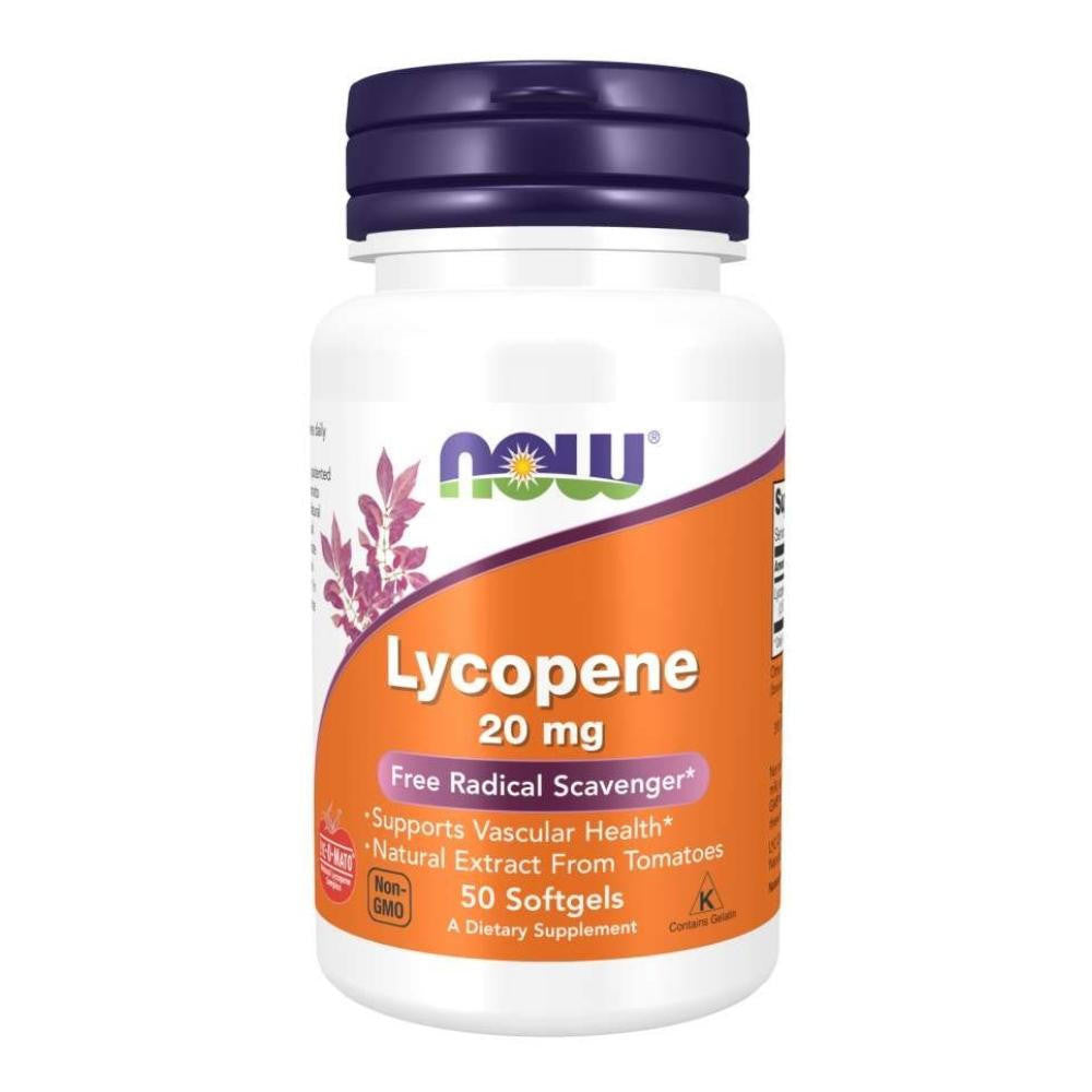  Now Foods Lycopene 20 Mg 50 Soft Gels 