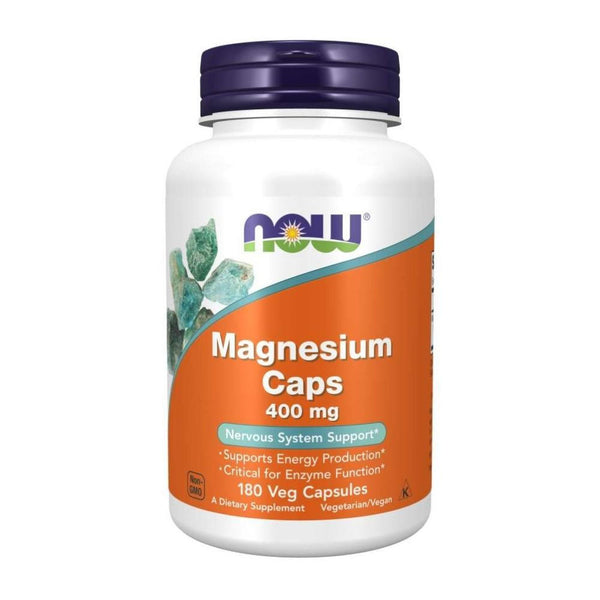  Now Foods Magnesium 400 Mg 180 Capsules 