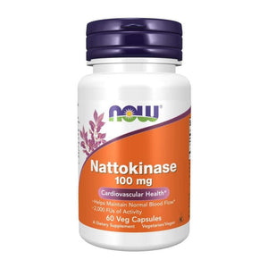  Now Foods Nattokinase 100 Mg 60 Vegetable Capsules 