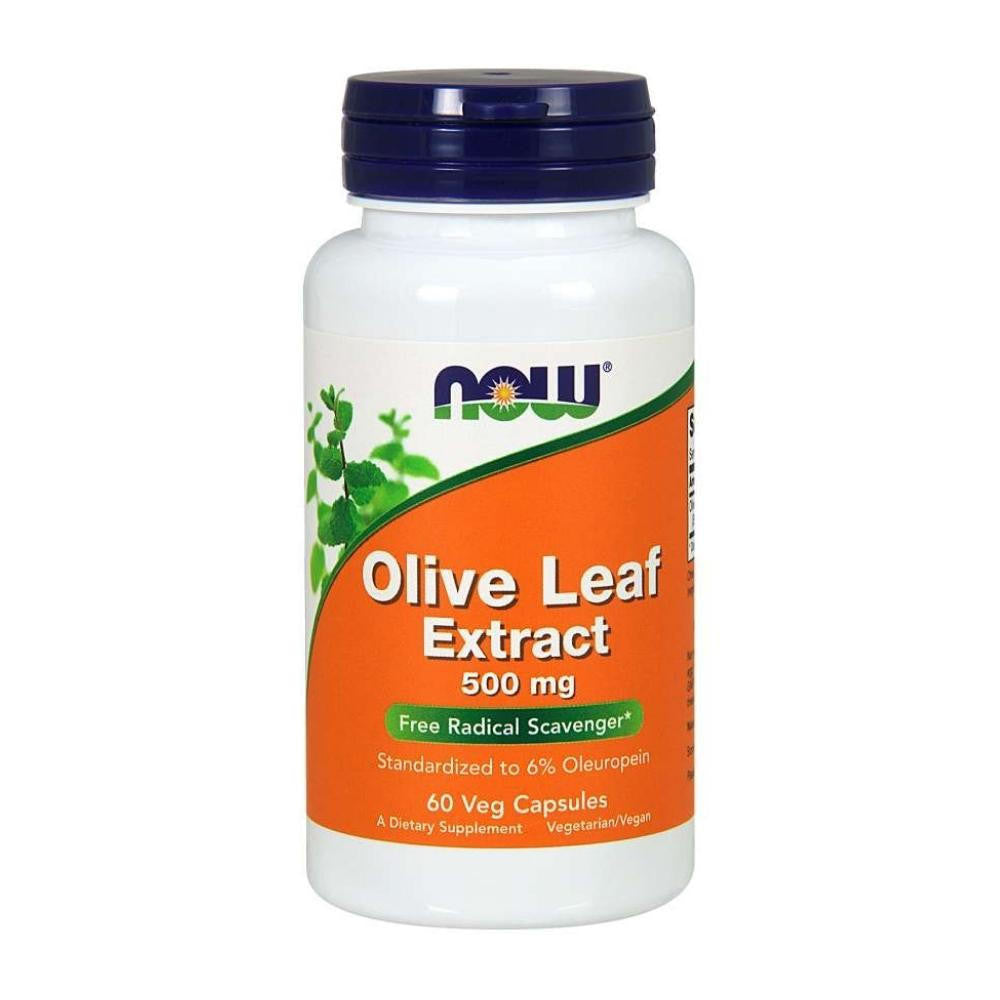  Now Foods Olive Leaf Ext 500 Mg 60 Vegetable Capsules 
