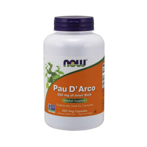  Now Foods Pau D' Arco 500 Mg 250 Capsules 