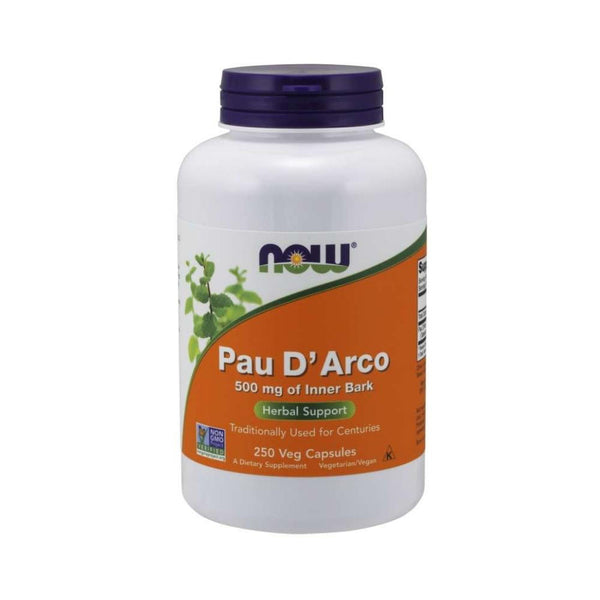  Now Foods Pau D' Arco 500 Mg 250 Capsules 