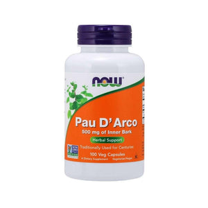  Now Foods Pau D' Arco 500 Mg 100 Capsules 