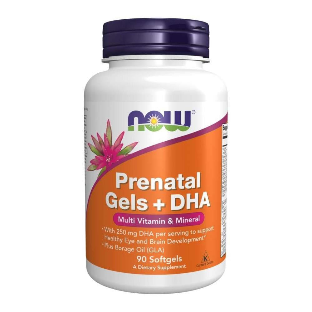  Now Foods Pre-Natal Multi With DHA Gels 90 Softgels 