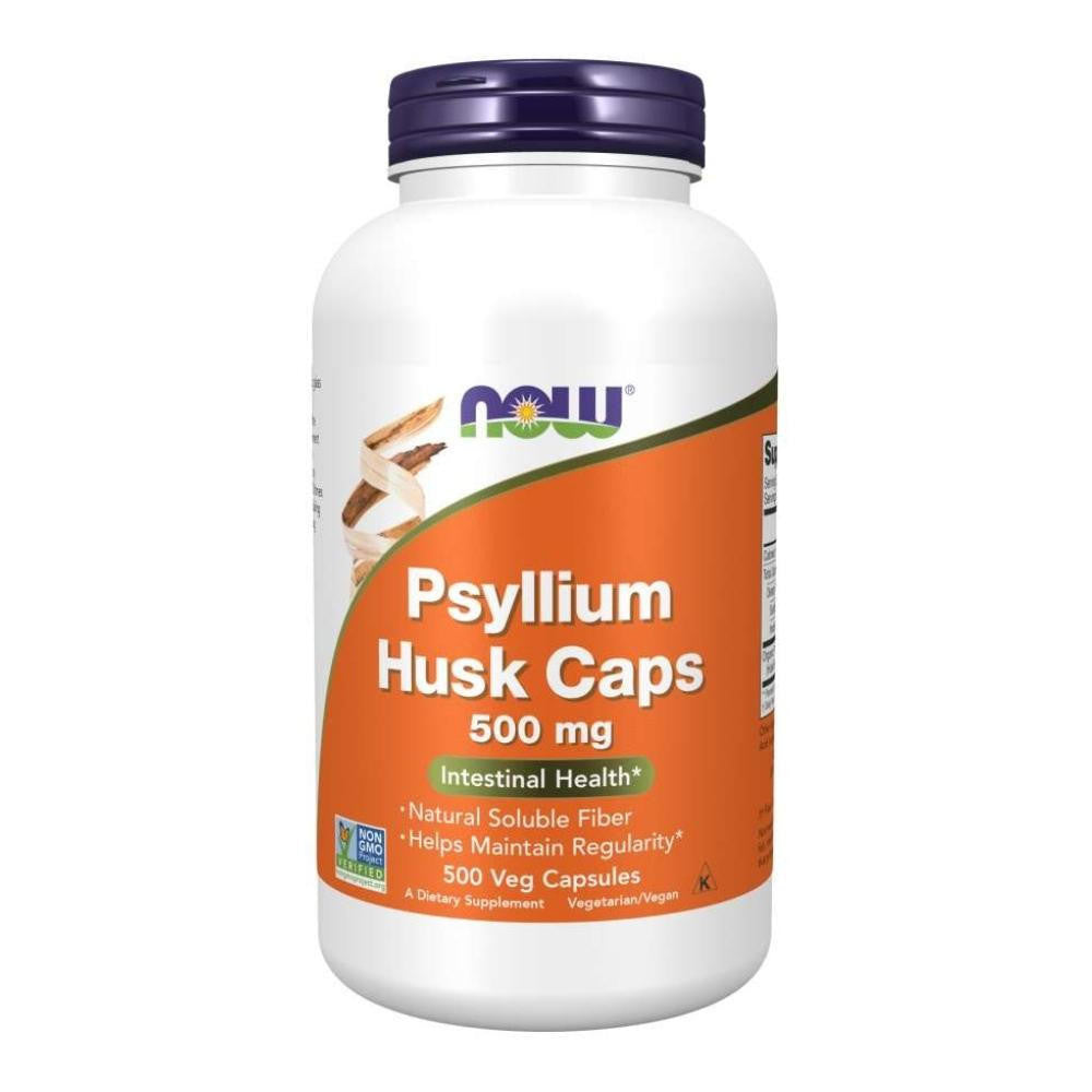  Now Foods Psyllium Husk Caps 500mg 500 Caps 