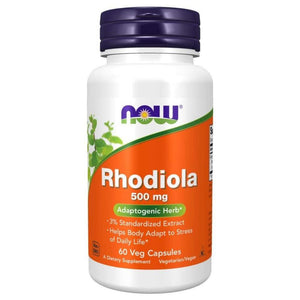  Now Foods Rhodiola 500 Mg 60 Vegetable Capsules 