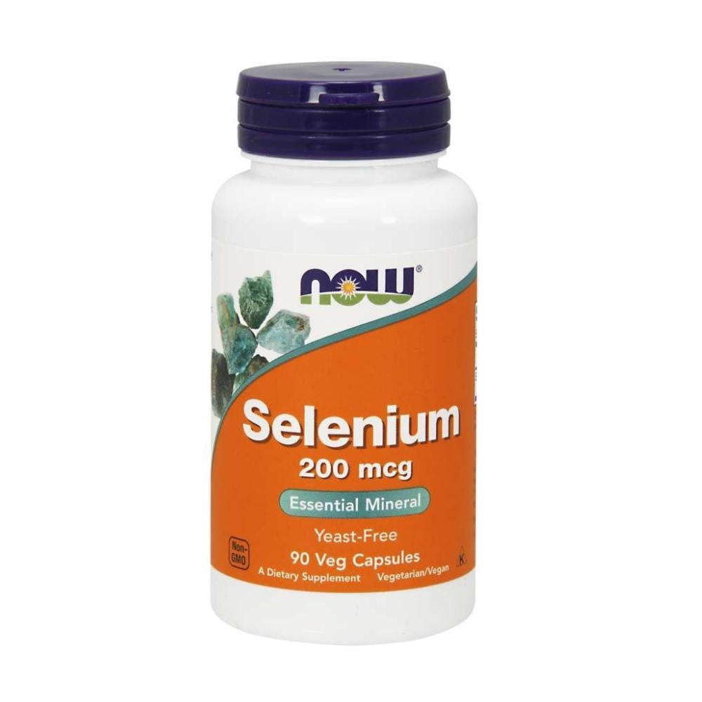  Now Foods Selenium 200 Mcg 90 Vegetable Capsules 