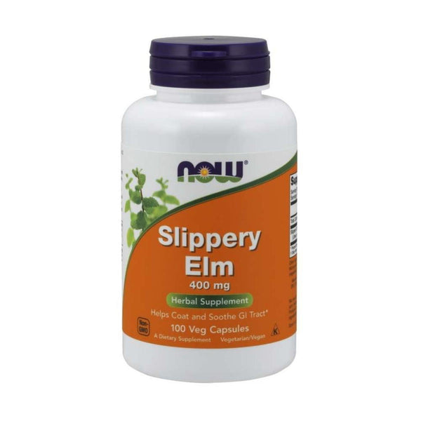  Now Foods Slippery Elm 400 Mg 100 Capsules 