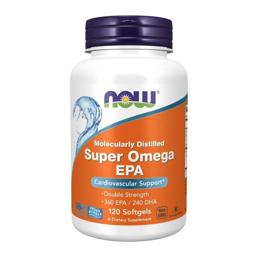  Now Foods Super Omega EPA 1200 Mg 360/240 120 Softgels 