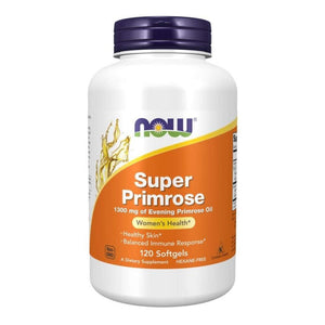  Now Foods Super Primrose 1300mg 120 Gels 