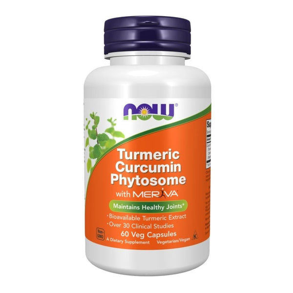  Now Foods Turmeric Curcumin Phytosome 500 Mg 60 Vegetable Capsules 